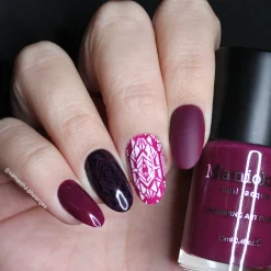 Jazzberry (B540) - Cream Plum Stamping Polish