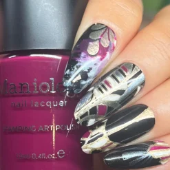 Jazzberry (B540) - Cream Plum Stamping Polish