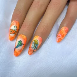 Jellyfish Bloom (M486) - Nail Stamping Plate