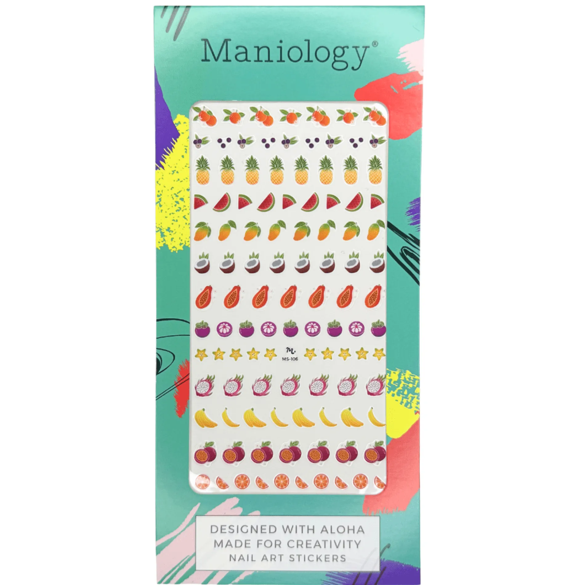 Juicy Bits (MS-106) - Nail Art Sticker