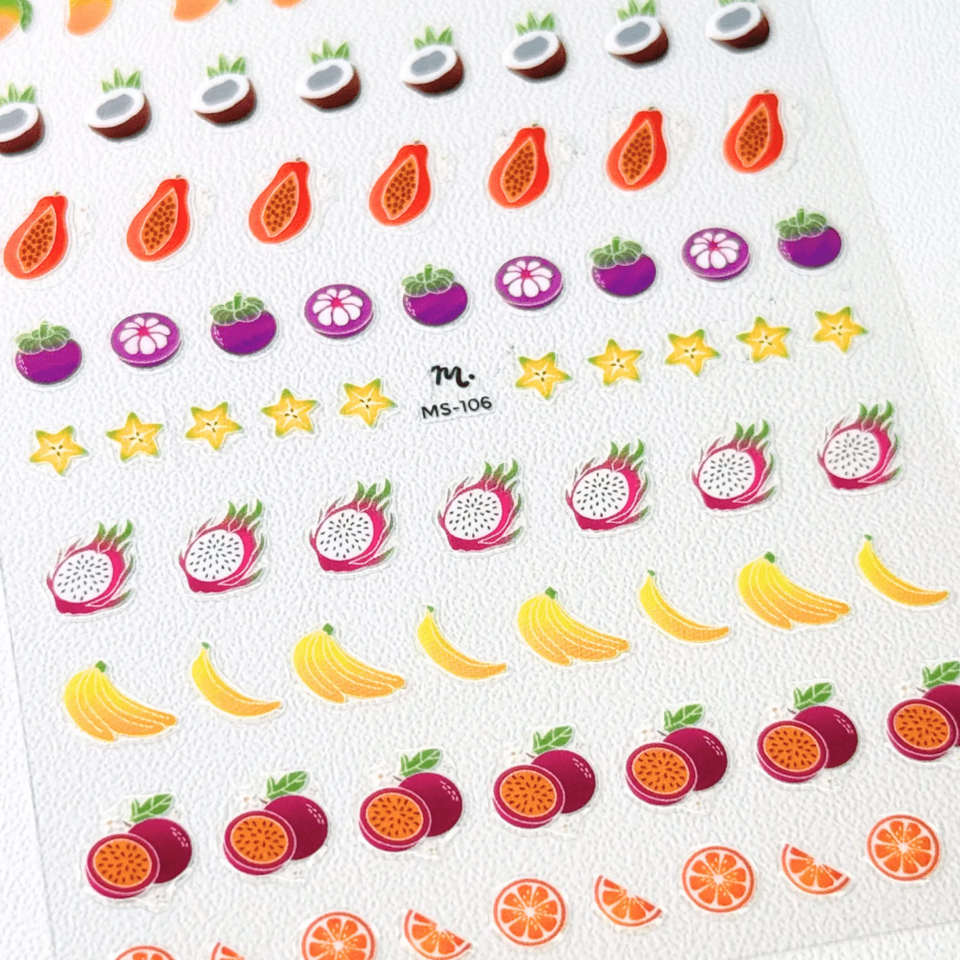 Juicy Bits (MS-106) - Nail Art Sticker