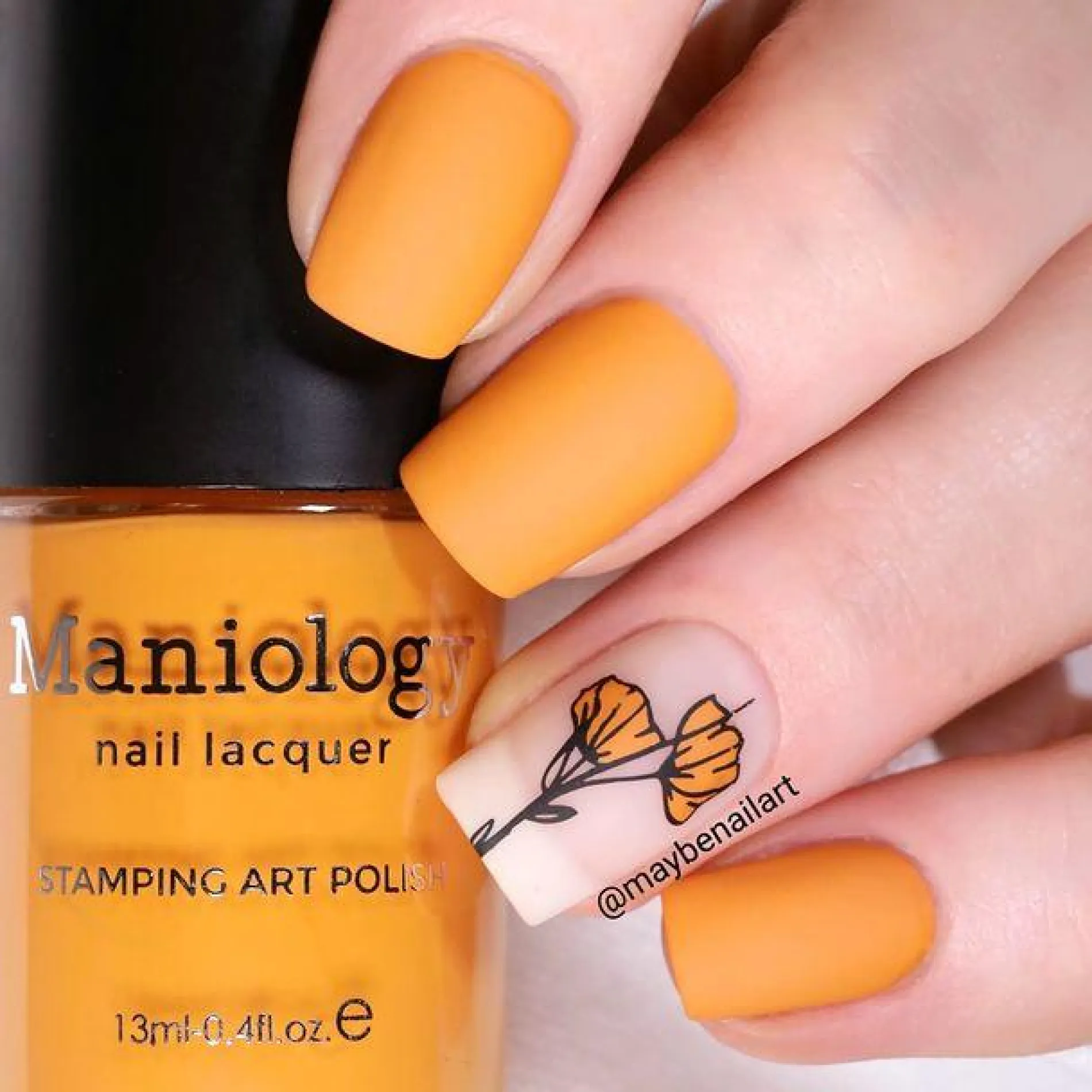 Juicy: Orange Dream (B377) - Orange Stamping Polish