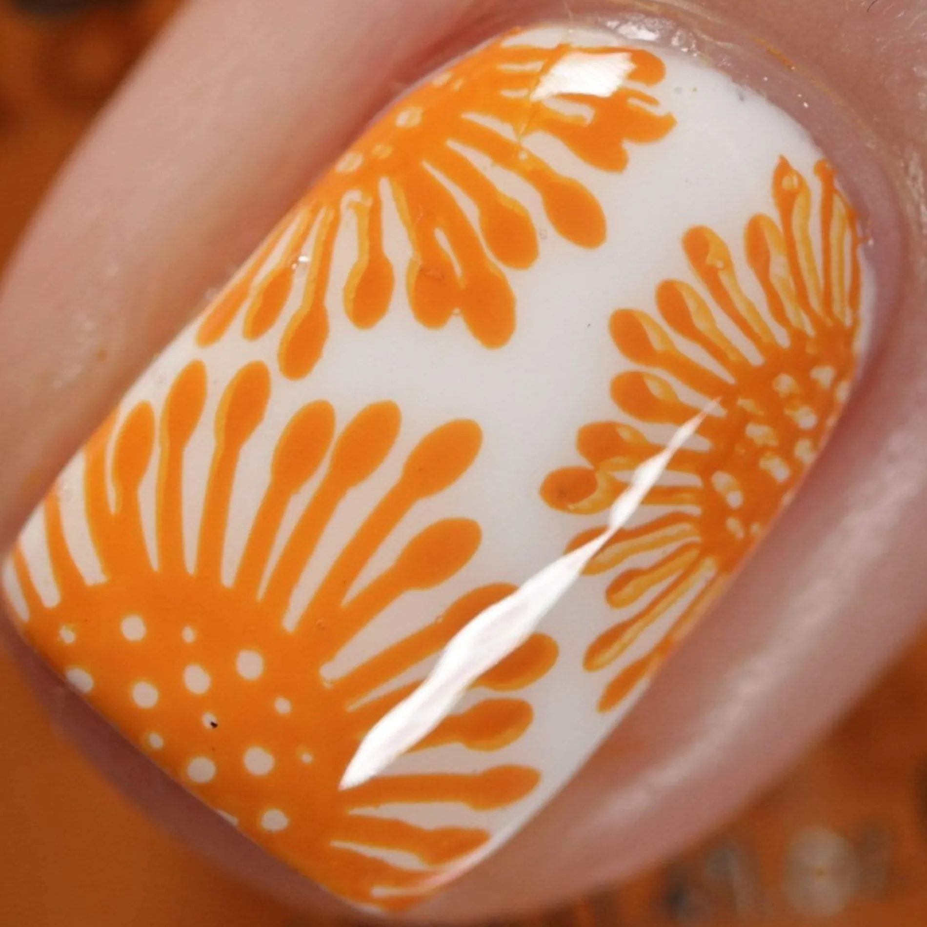 Juicy: Orange Dream (B377) - Orange Stamping Polish