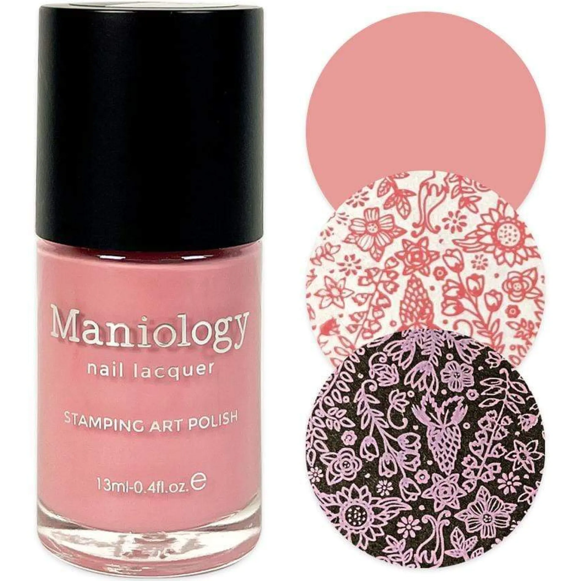 Juicy: 3-Piece Cream Stamping Art Polish Set