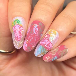 Jungle Secrets (M613) - Nail Stamping Plate