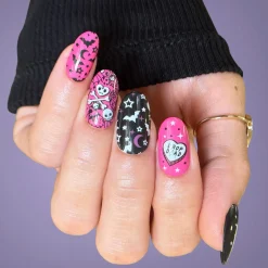 Kawaii Creepies Press On Nails - Short Round