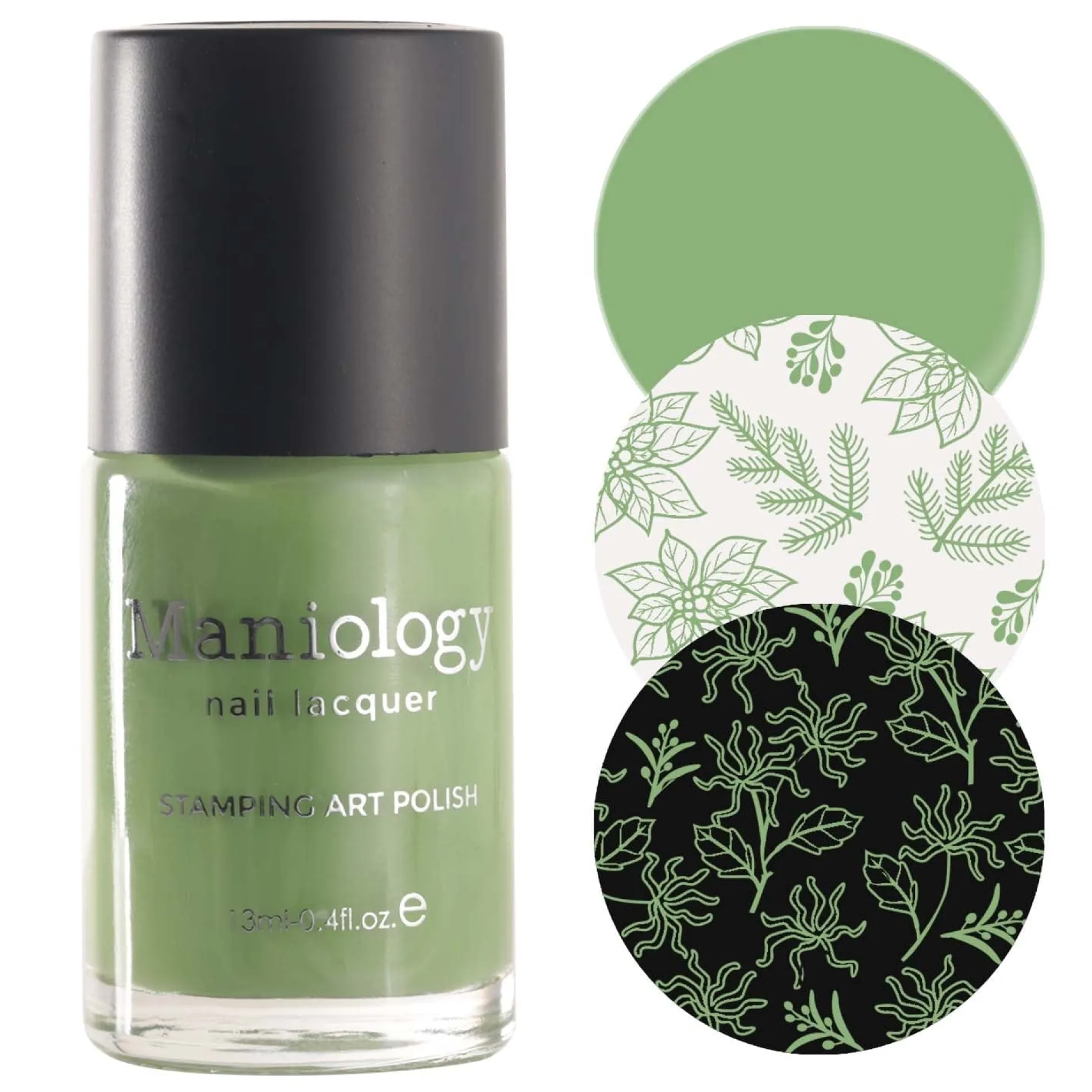 Kitschmas: Merry Mint (B532) - Green Cream Stamping Polish