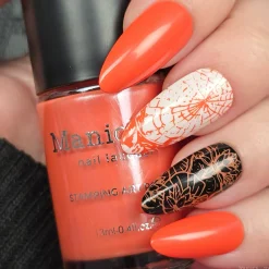 Koi (B581) - Orange Pearl Stamping Polish