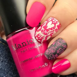 Last Kiss (B575) - Hot Pink Creme Stamping Polish