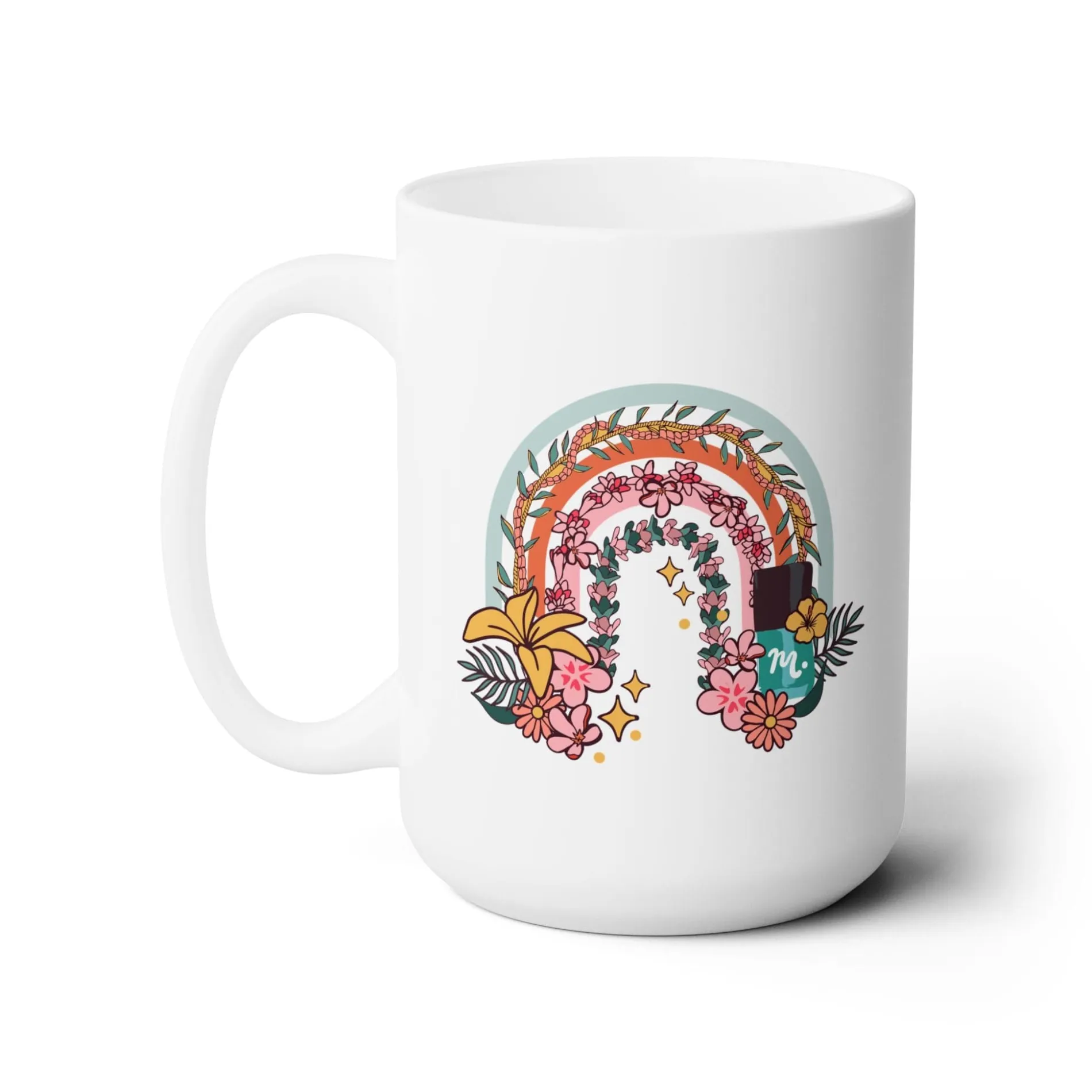 Lei of Aloha Ceramic Coffee Mug 15oz