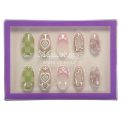 LImited Edition Flower Babe Press On Nails - Short Round