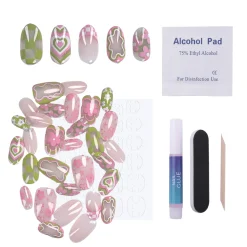 LImited Edition Flower Babe Press On Nails - Short Round