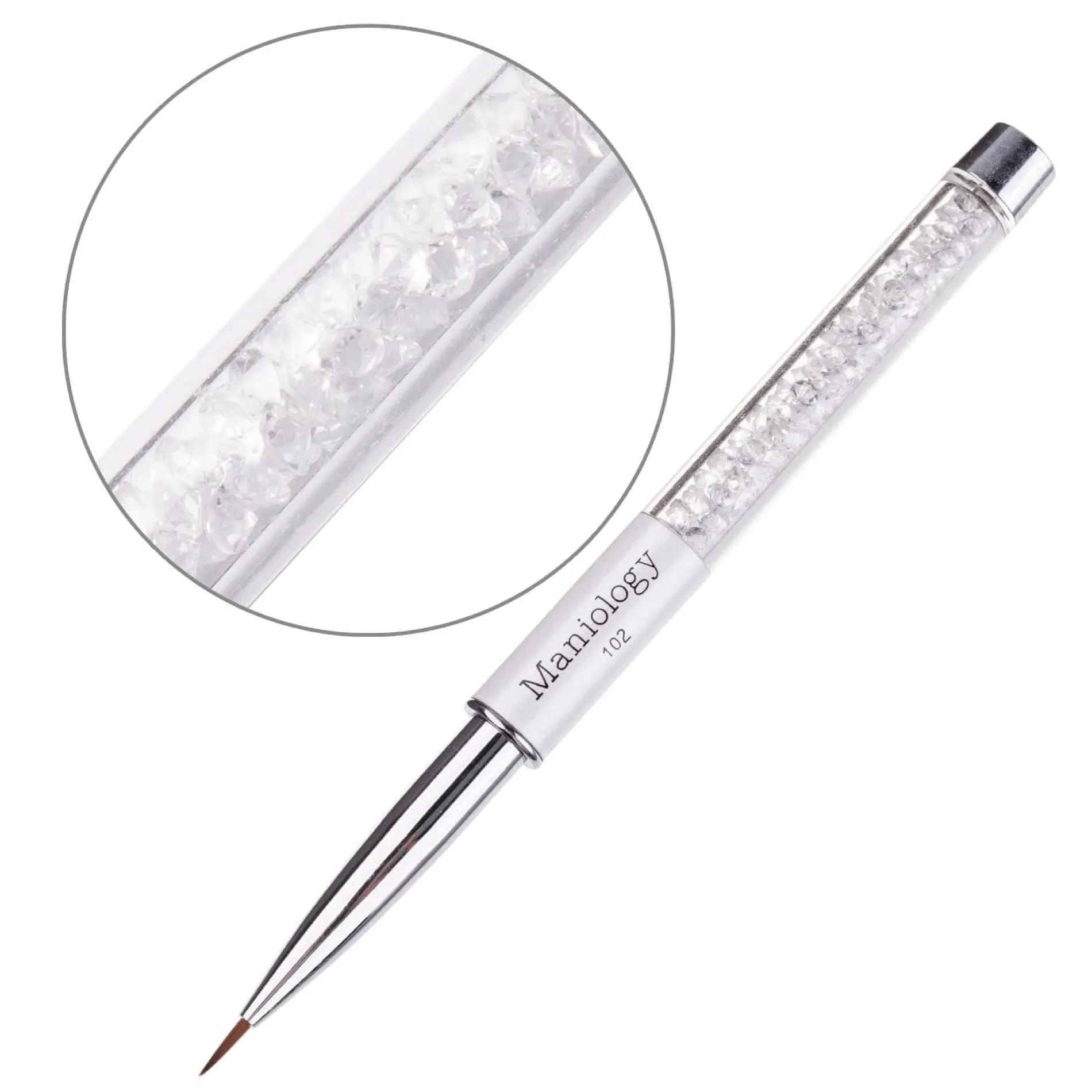 Liner Brush #102 - Premium Nail Art Manicure Brush Line