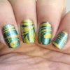 Liquid Sunshine (B335) - Bright Yellow Holographic Stamping Polish