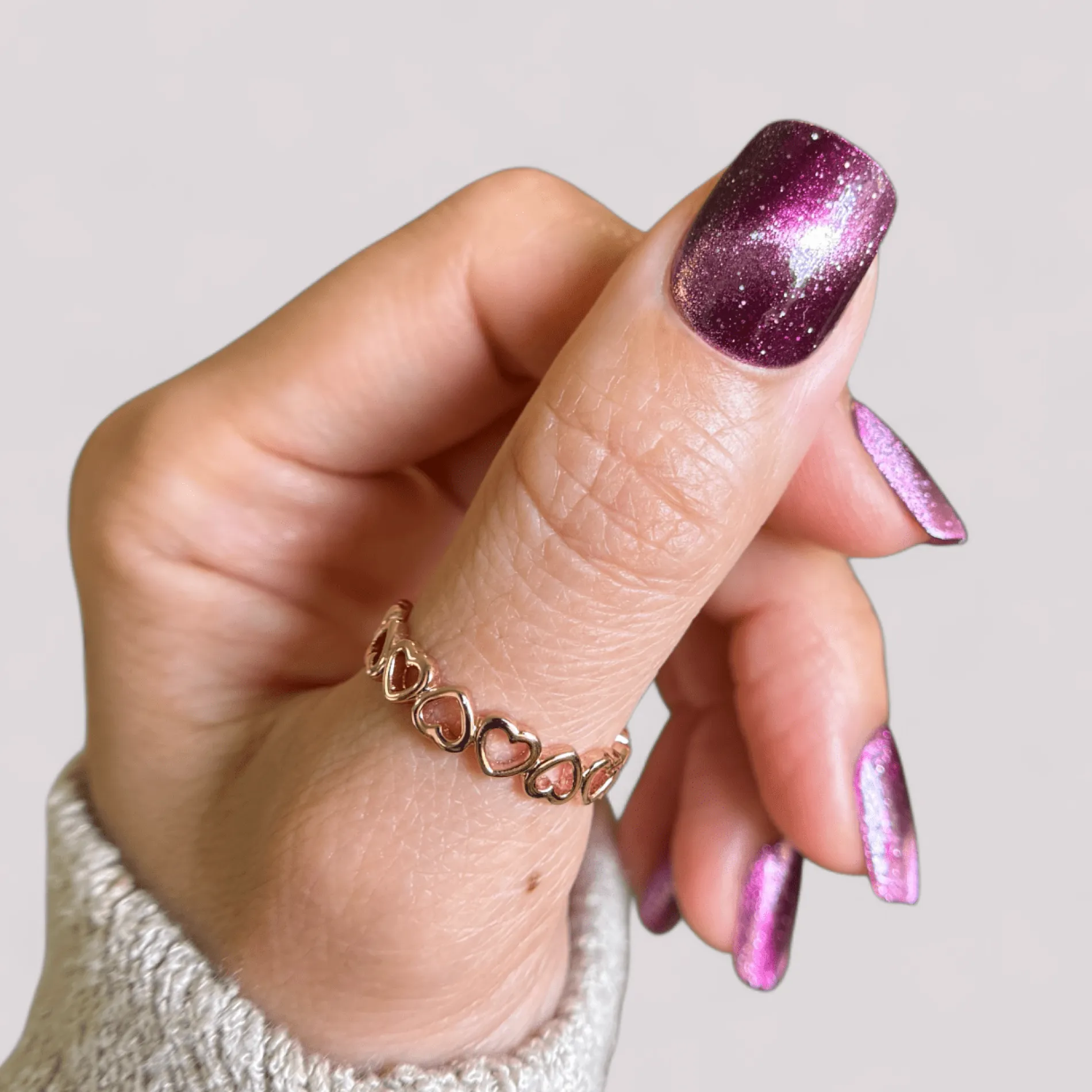 Lost in Space: Astral Dream (P190) - Red Magnetic Nail Polish