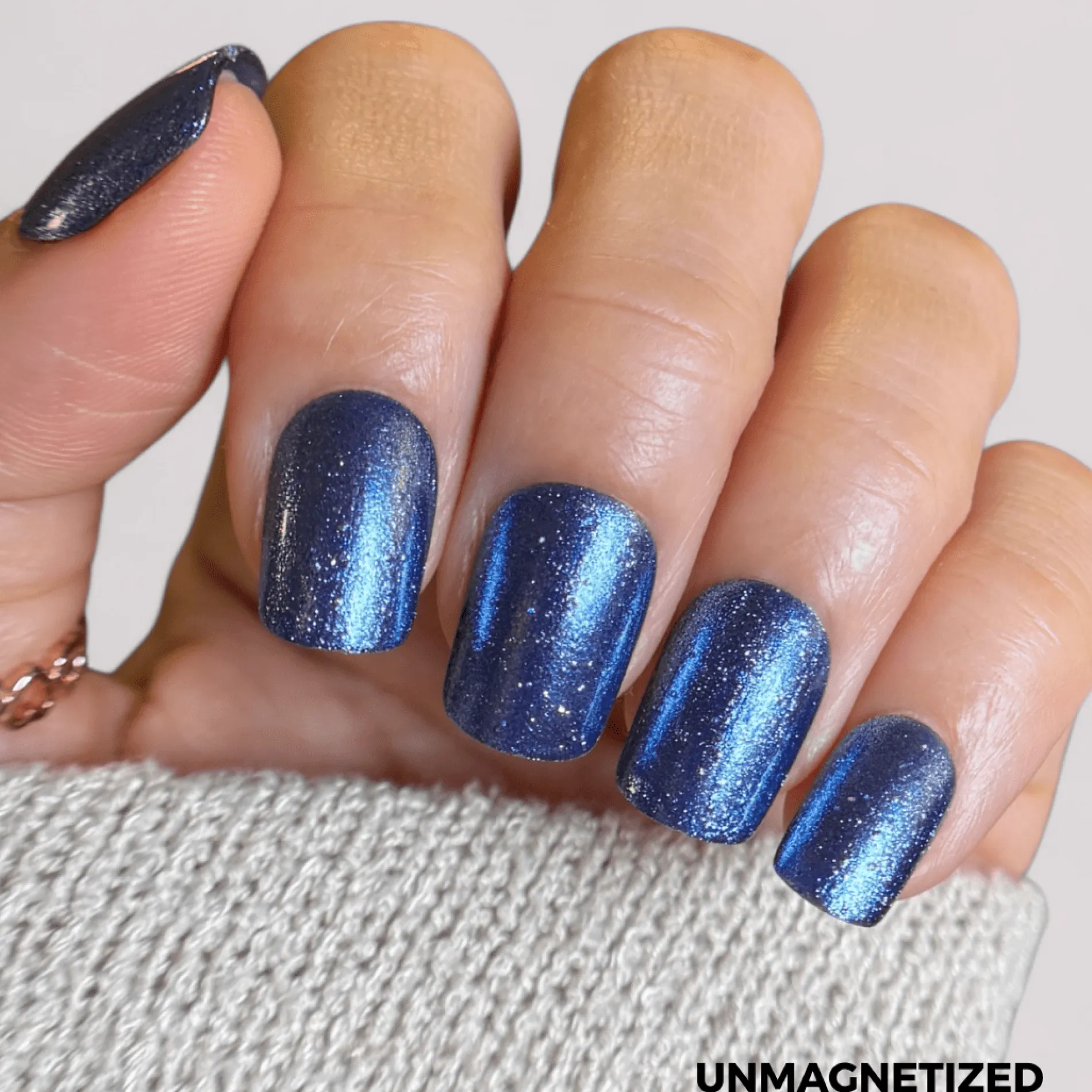 Lost in Space: Cosmic Mirage (P191) - Royal Blue Magnetic Nail Polish