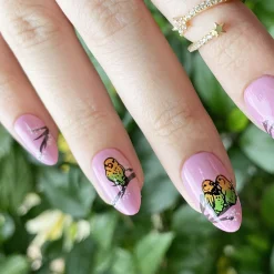Love Birds (M569) - Nail Stamping Plate