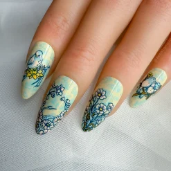 Love Birds (M569) - Nail Stamping Plate