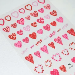 Love Interest (MS-124) - Nail Art Sticker