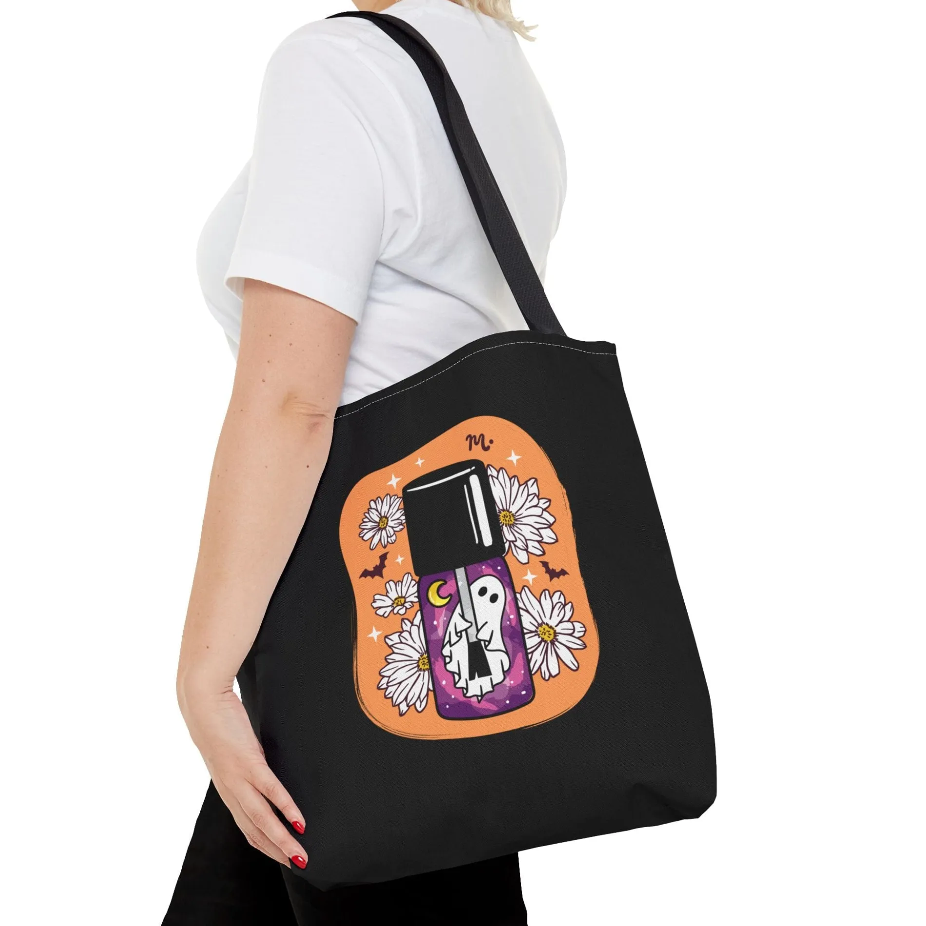 Lovely Ghouls Tote Bag - Black