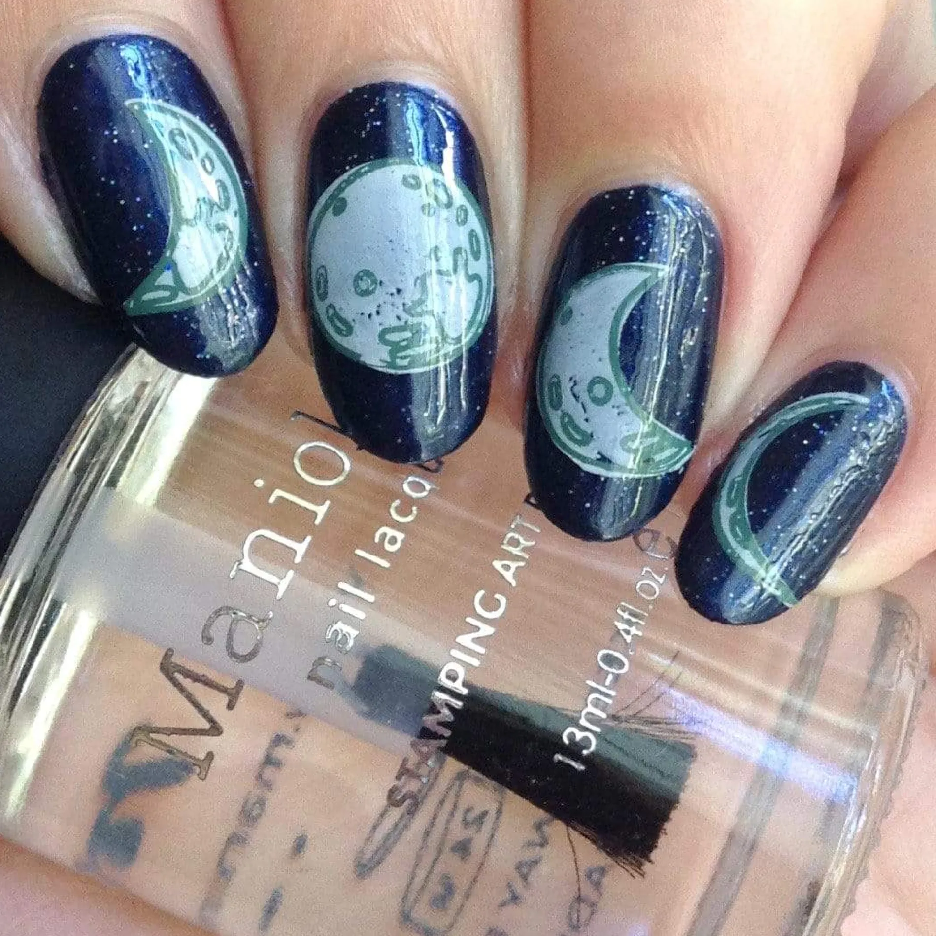 Luna (B327) - Creamy Gray Stamping Polish