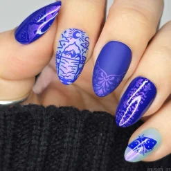 Magic Portals: Ethereal French (MXM142) - Nail Stamping Plate