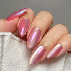 Magnetic Angel Press On Nails - Medium Almond