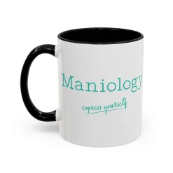 Maniology Express Yourself Accent Coffee Mug, 11oz