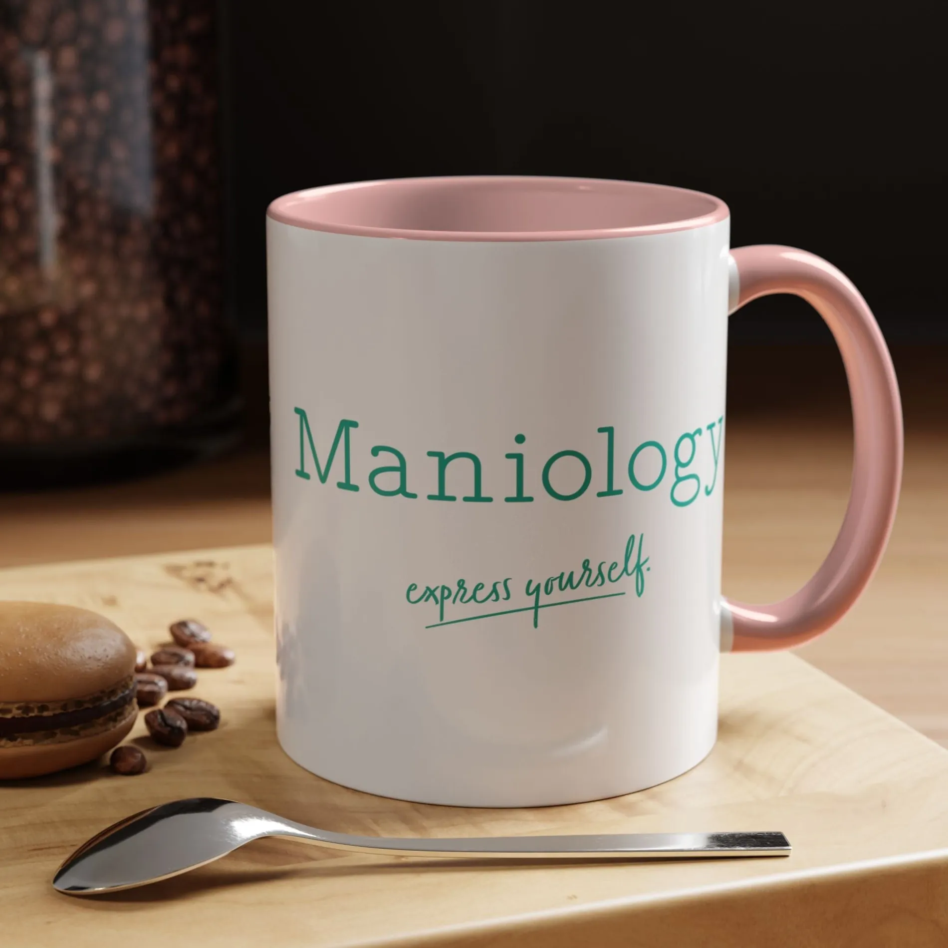 Maniology Express Yourself Accent Coffee Mug, 11oz