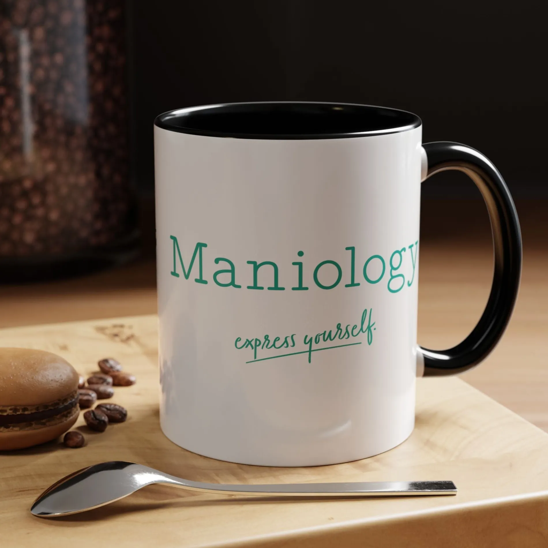 Maniology Express Yourself Accent Coffee Mug, 11oz