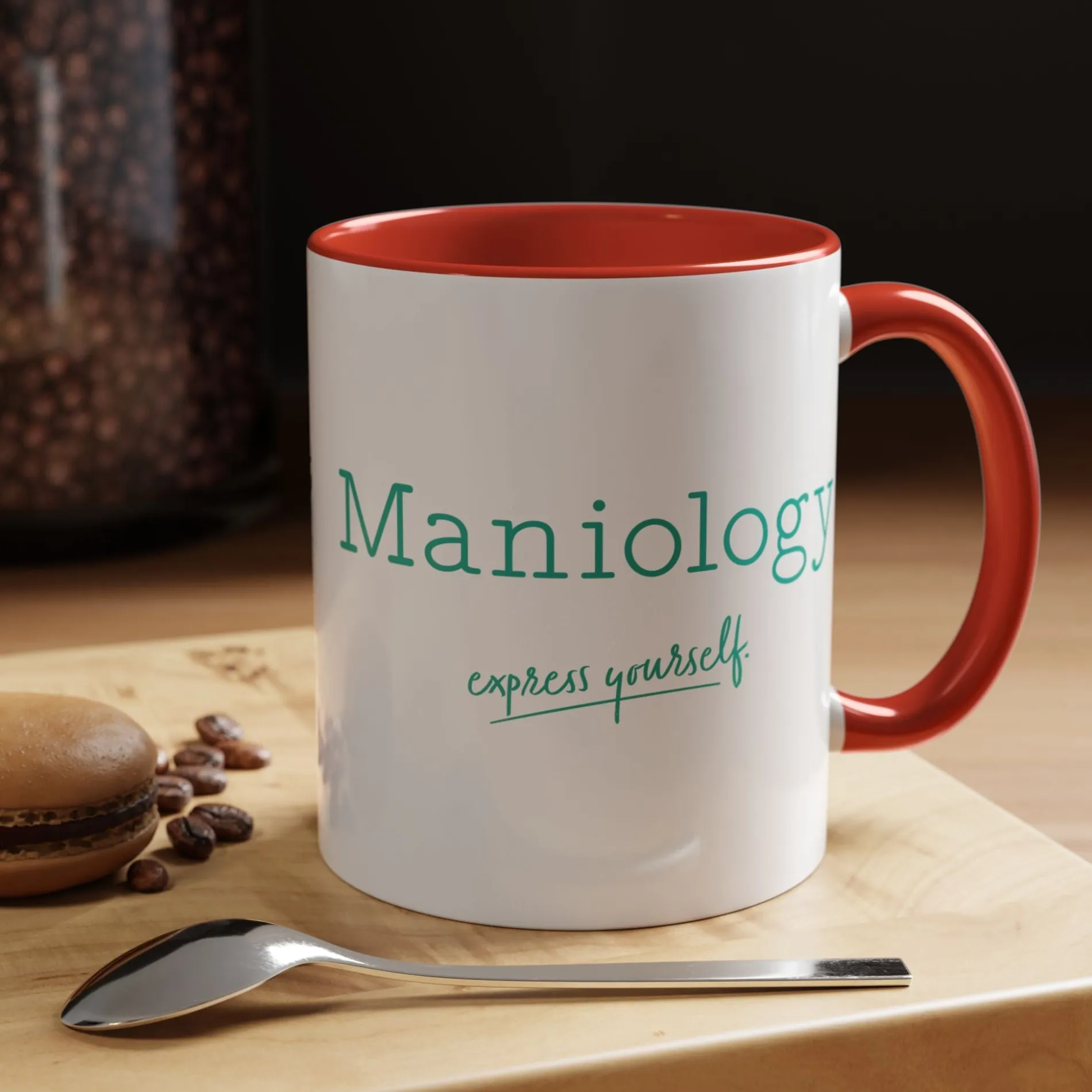 Maniology Express Yourself Accent Coffee Mug, 11oz