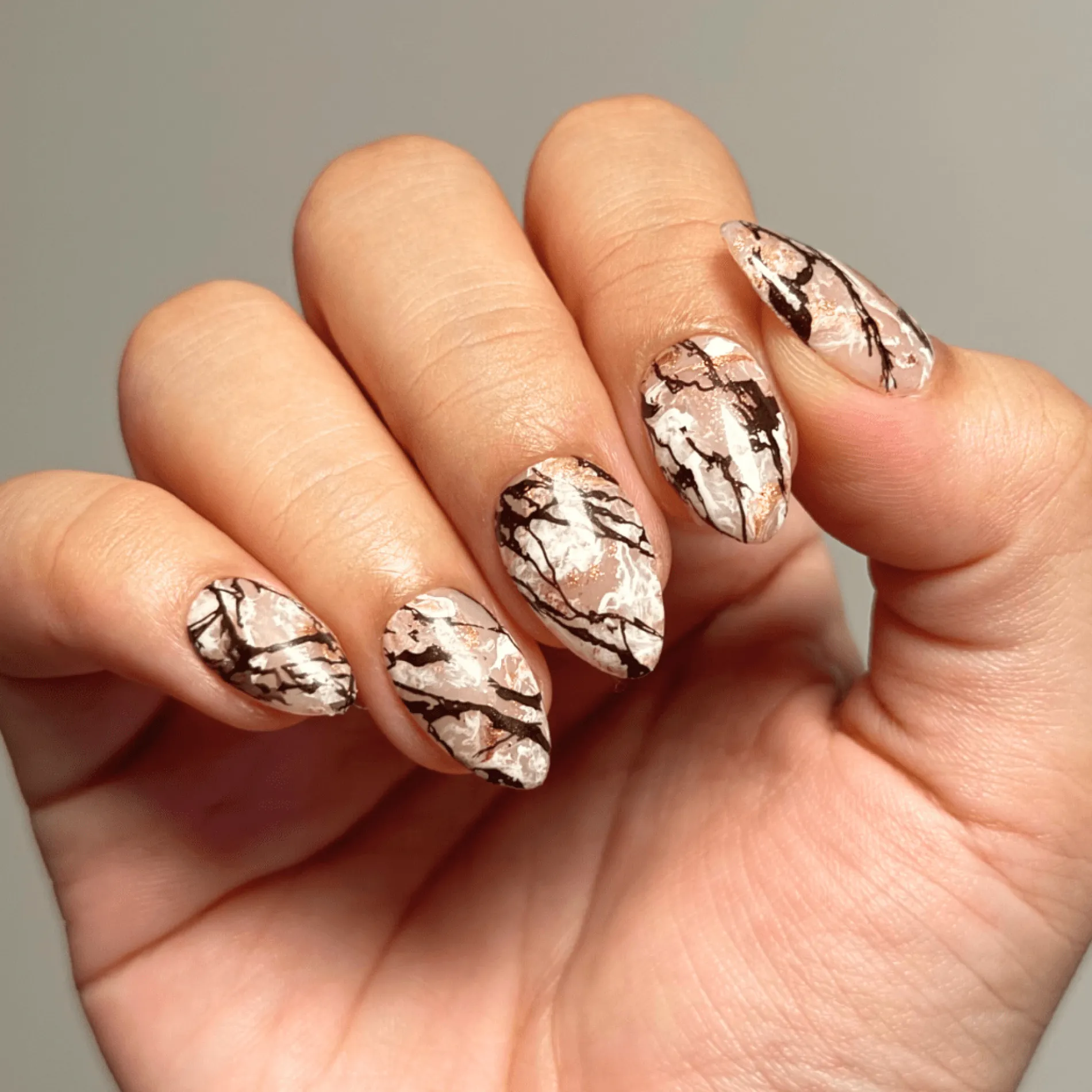 Marble (M553) - Nail Stamping Plate