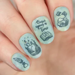 Marble Nail Foil and Nail Foil Glue Set