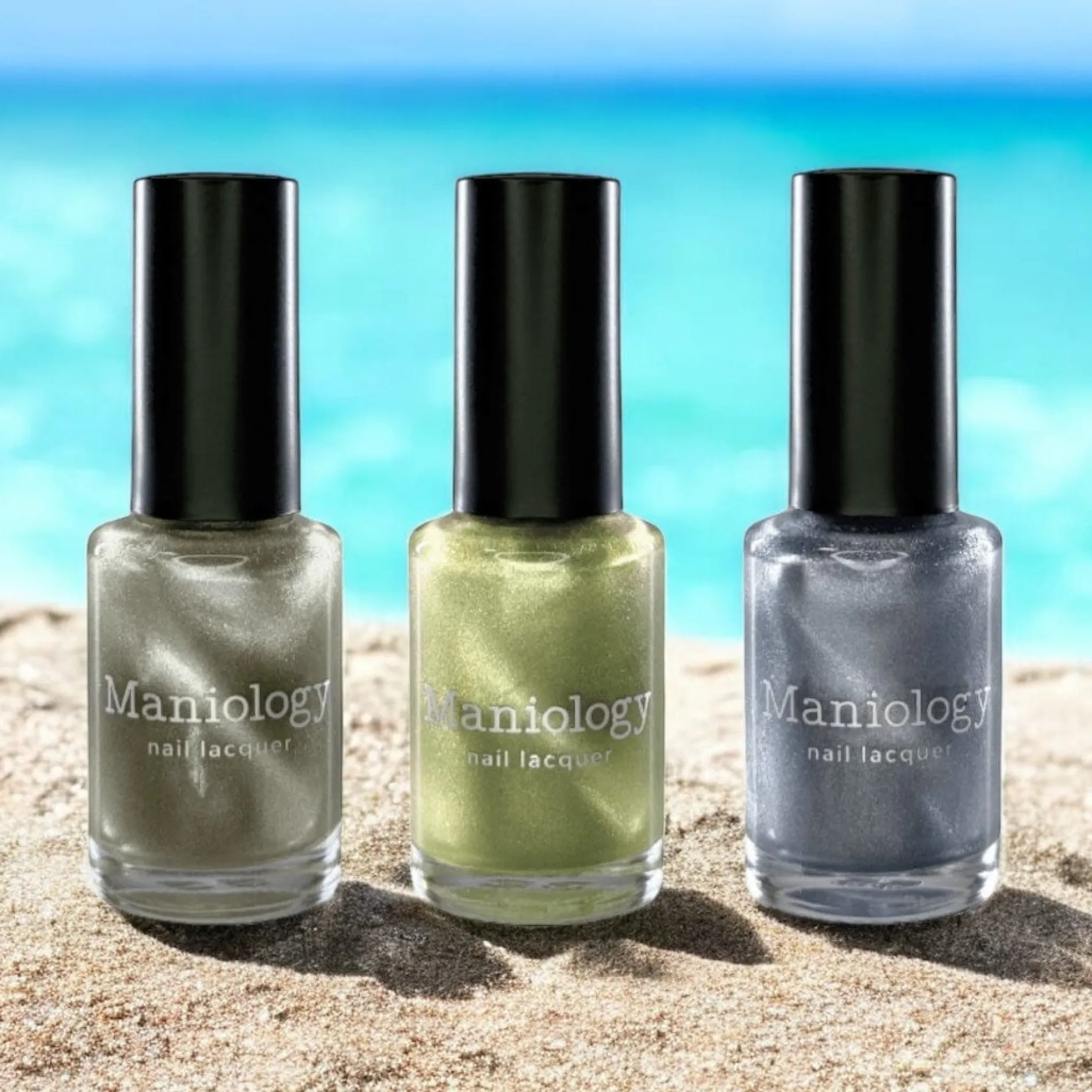 Mermaid Mirage: 3-Piece Magnetic Nail Polish Set