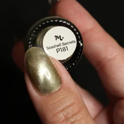 Mermaid Mirage: Seashell Secrets (P181) - Champagne Magnetic Nail Polish