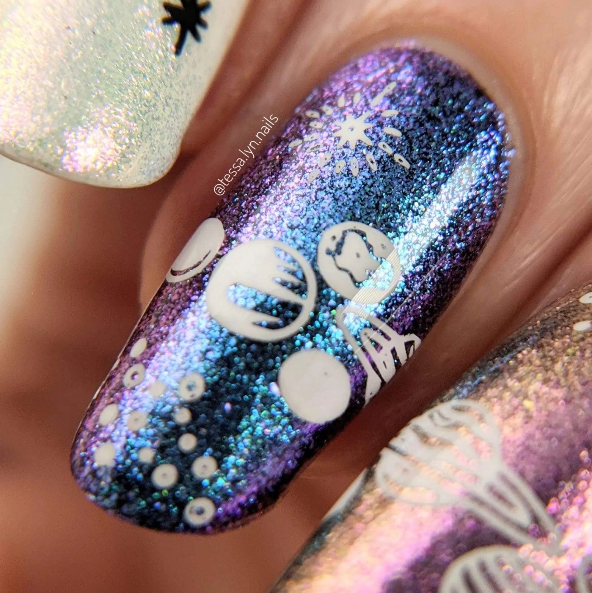 Moonbeams: 3-Piece Iridescent Shimmer Stamping Polish Set
