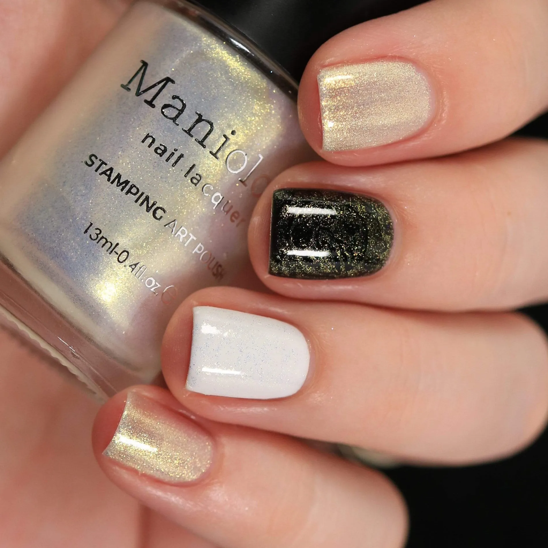 Moonbeams: 3-Piece Iridescent Shimmer Stamping Polish Set