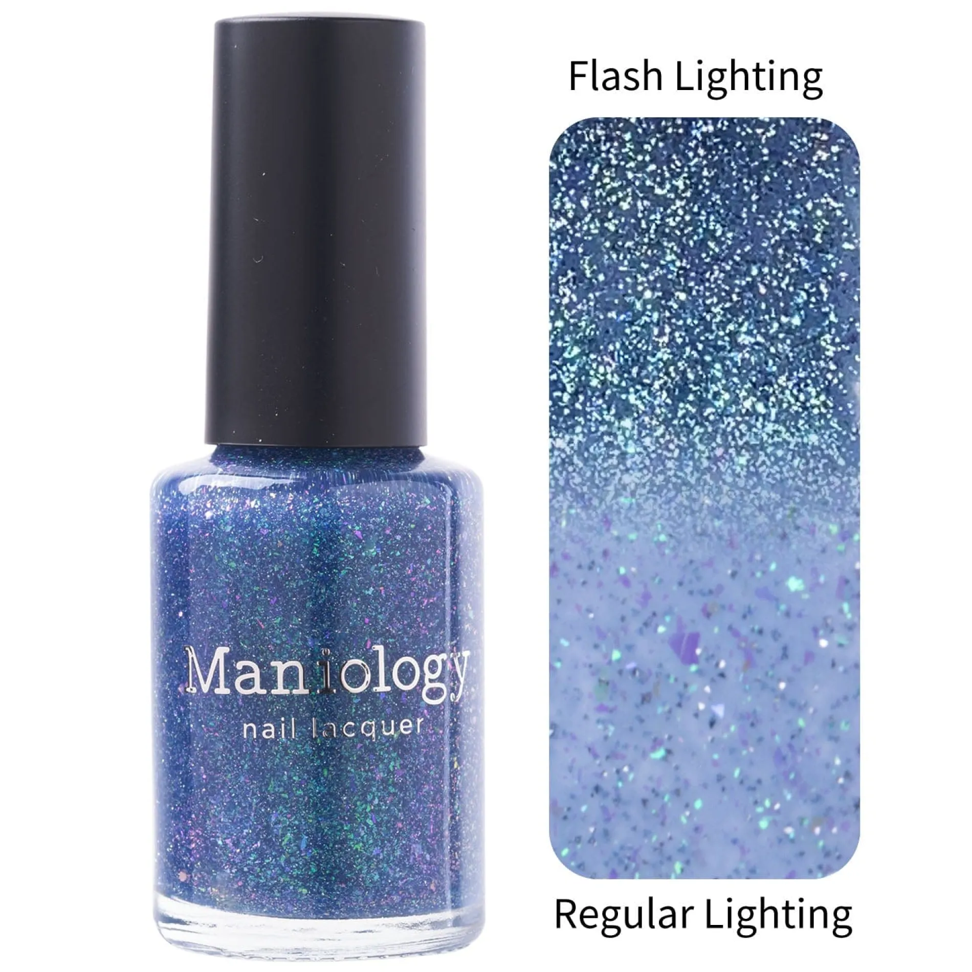 Morning Dew: 3-Piece Flakies Jelly with Reflective Glitter Nail Polish Set