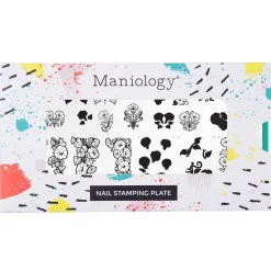 Morning Glory (M666) - Nail Stamping Plate