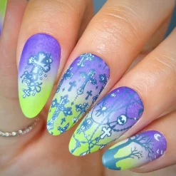 Mourning Mist (M516) - Nail Stamping Plate
