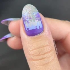 Mourning Mist (M516) - Nail Stamping Plate