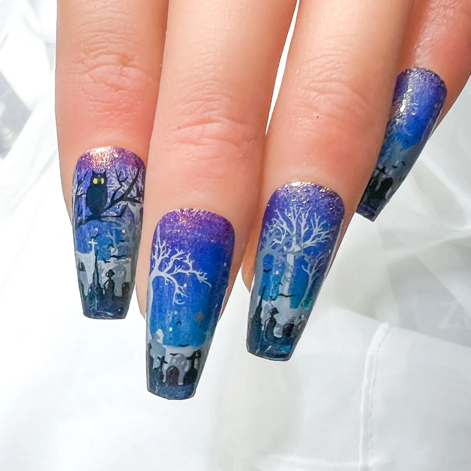 Mourning Mist (M516) - Nail Stamping Plate