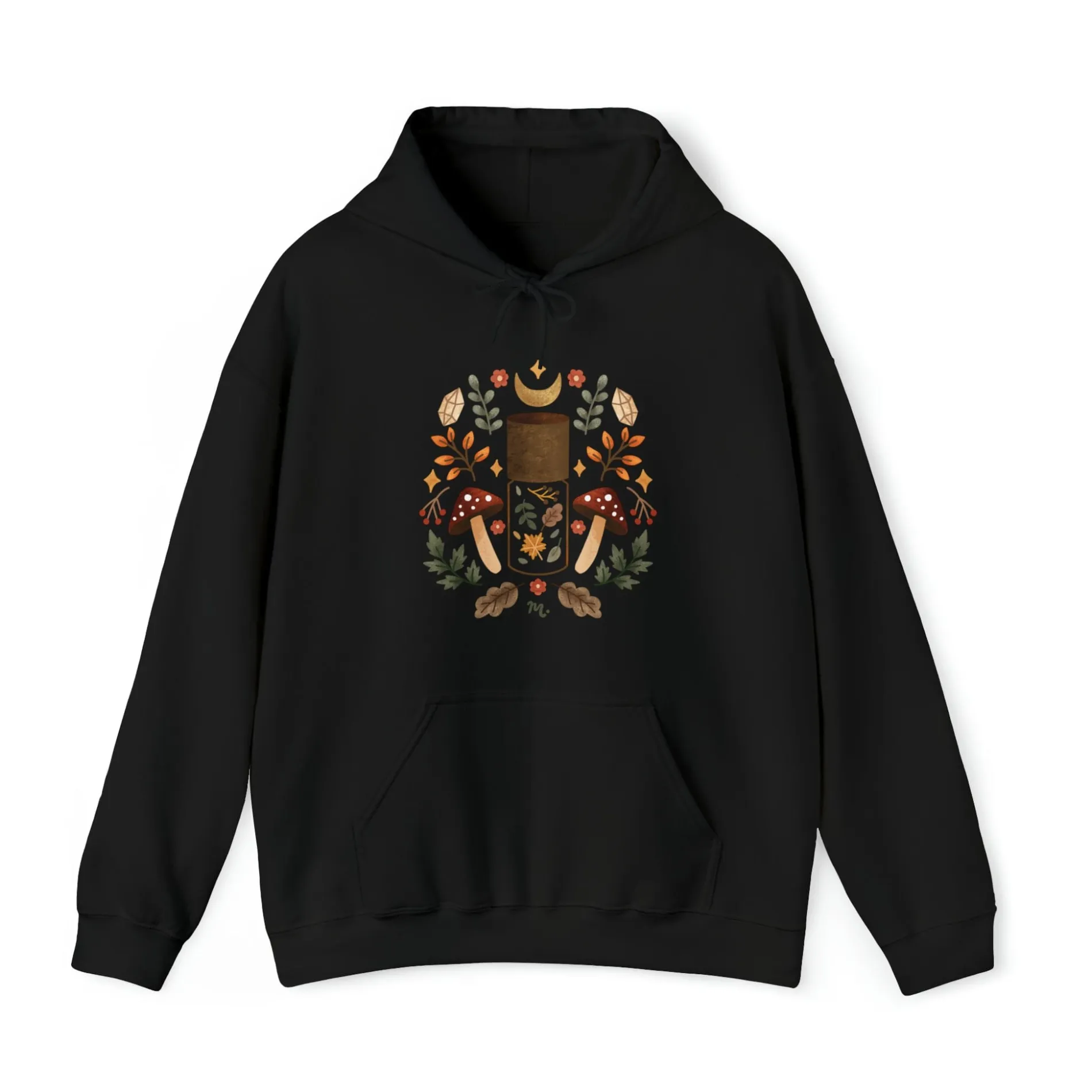Mystic Garden - Heavy Blend Hoodie Sweatshirt