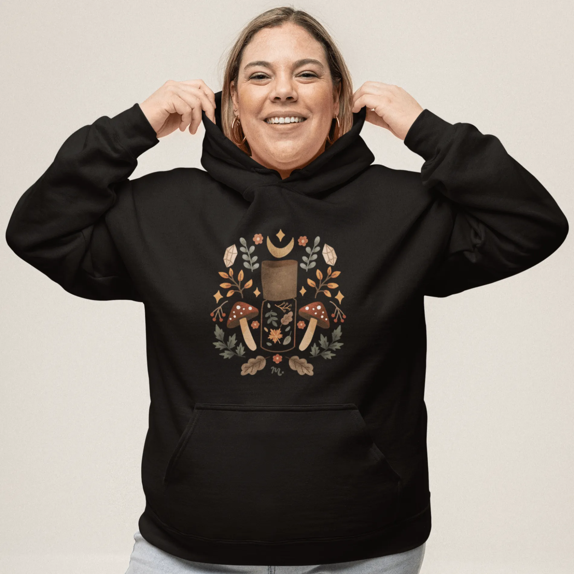 Mystic Garden - Heavy Blend Hoodie Sweatshirt