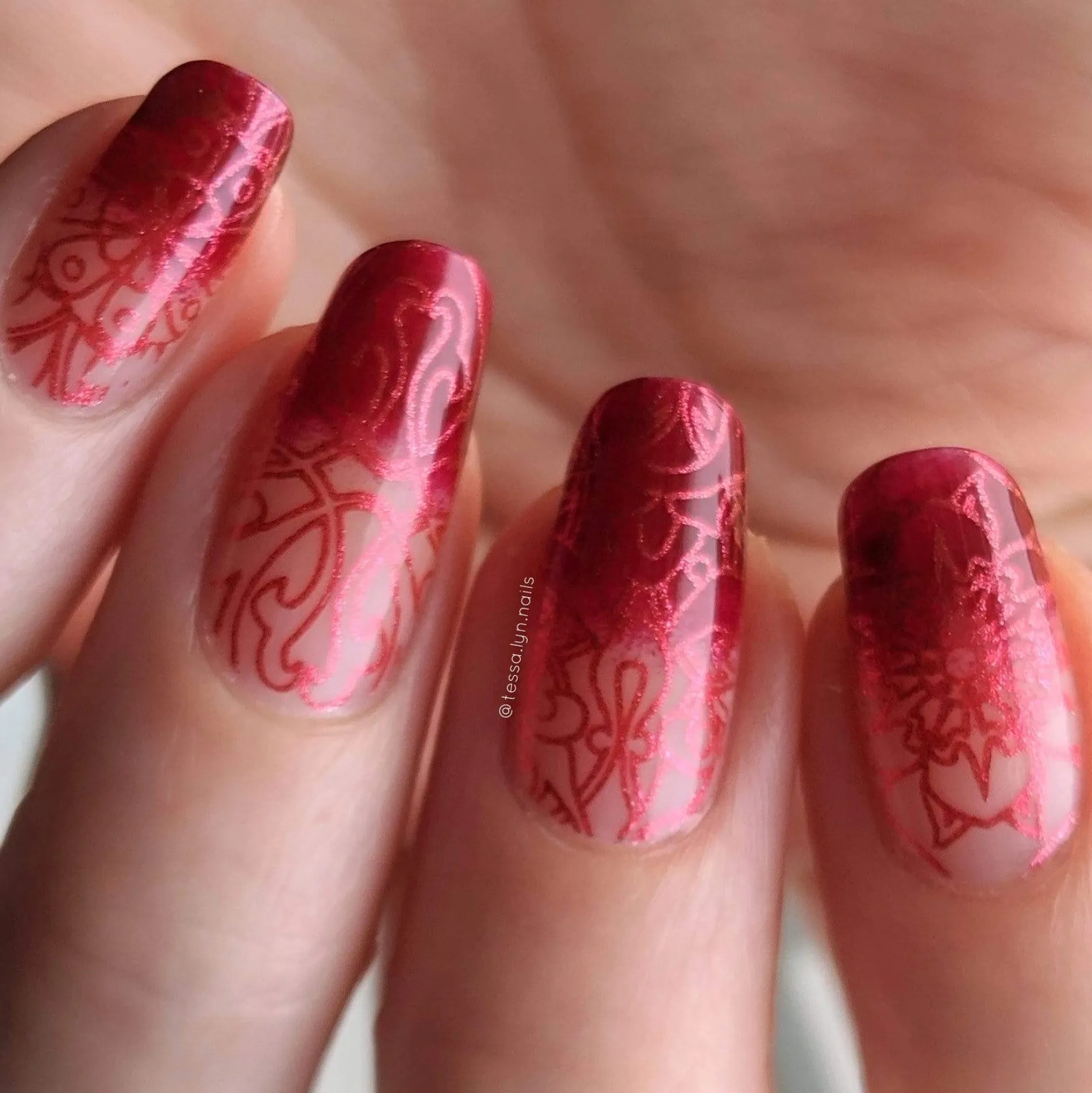 Mystic Woods: Earthly Medallions/Nature's Kaleidescope (m133) - Nail Stamping Plate