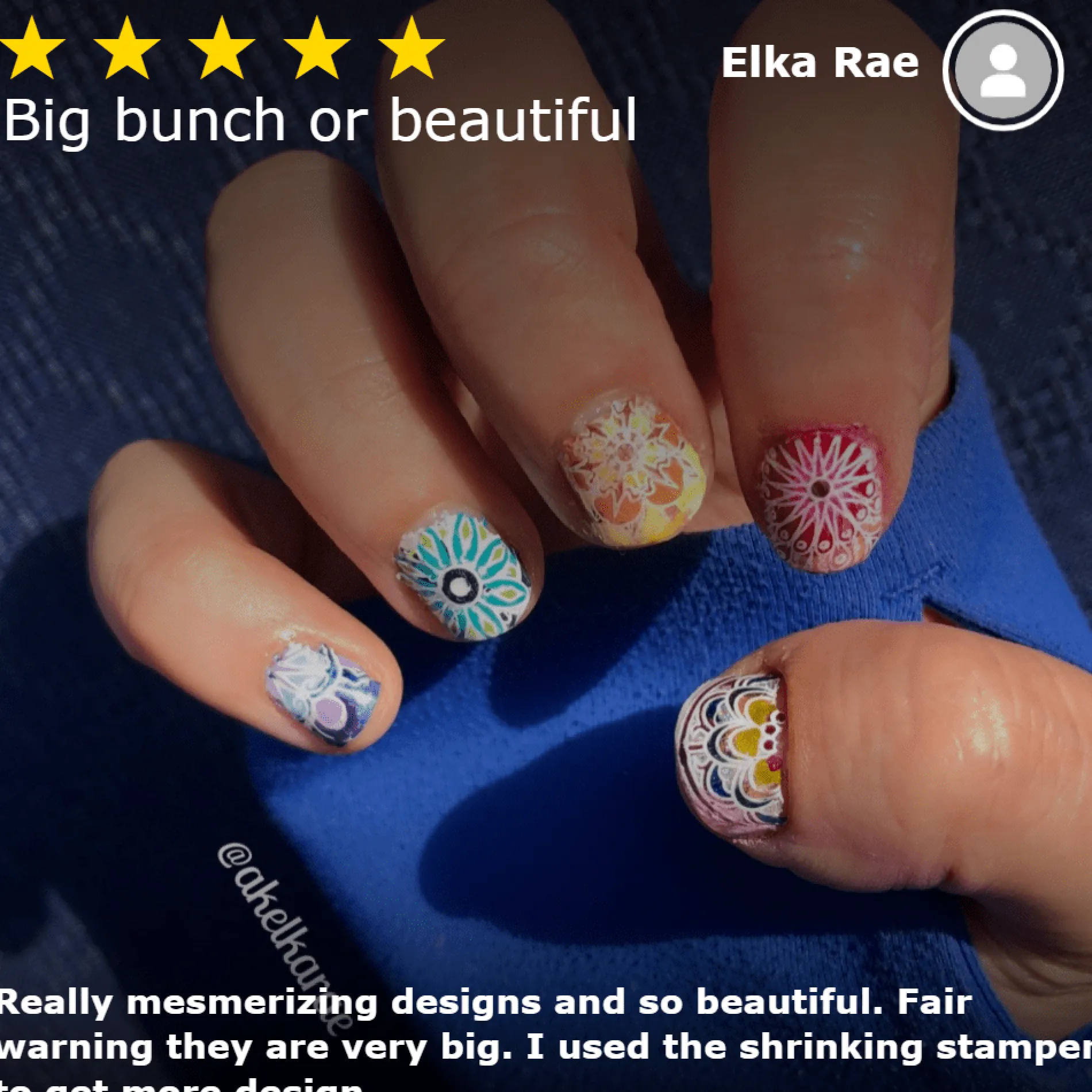 Mystic Woods: Earthly Medallions/Nature's Kaleidescope (m133) - Nail Stamping Plate