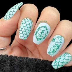 Mythos Collection: Tree of Life (B197) Dark Forest Green Stamping Polish