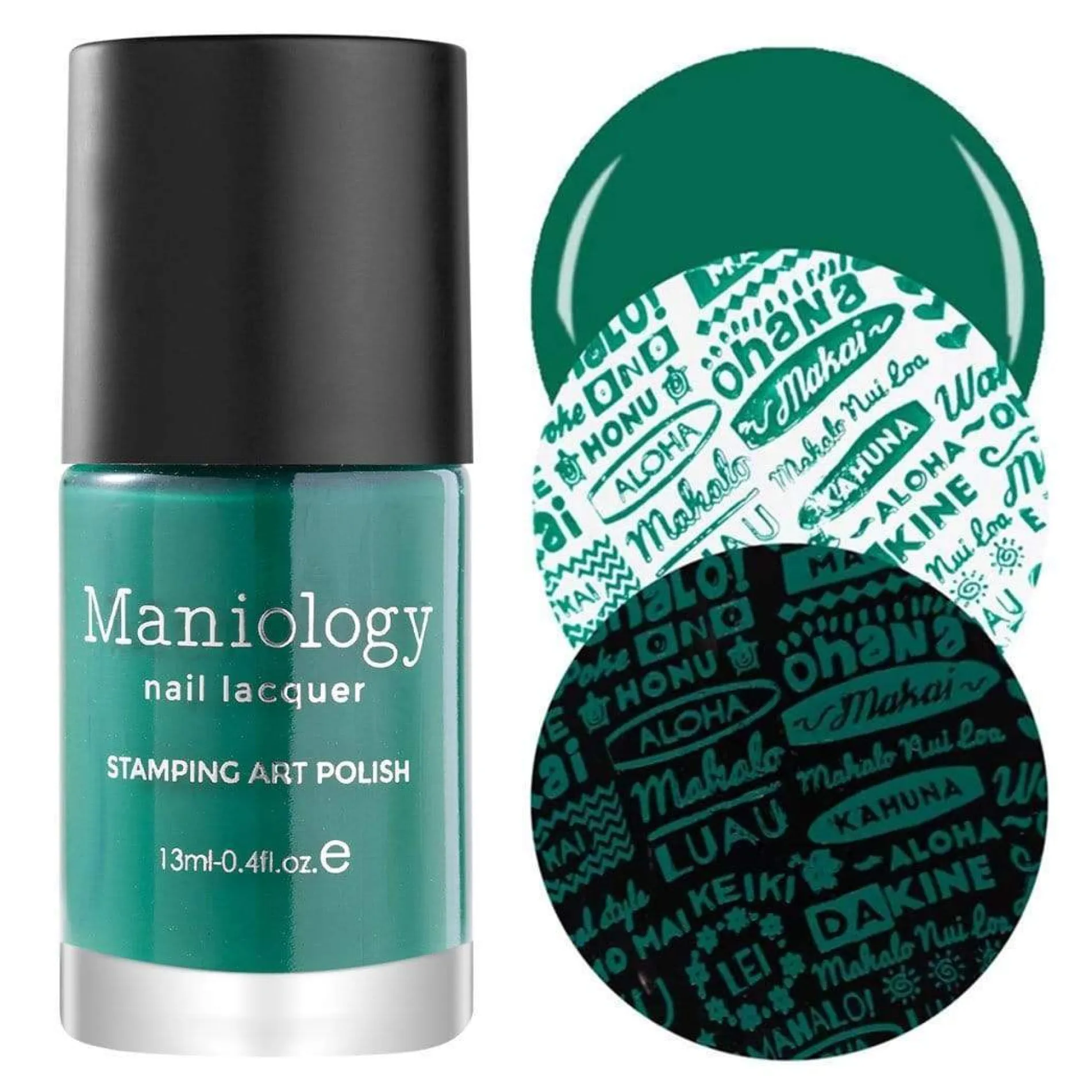 Mythos Collection: Tree of Life (B197) Dark Forest Green Stamping Polish