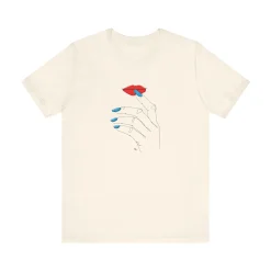 Nail Line Art - Short Sleeve T-shirt
