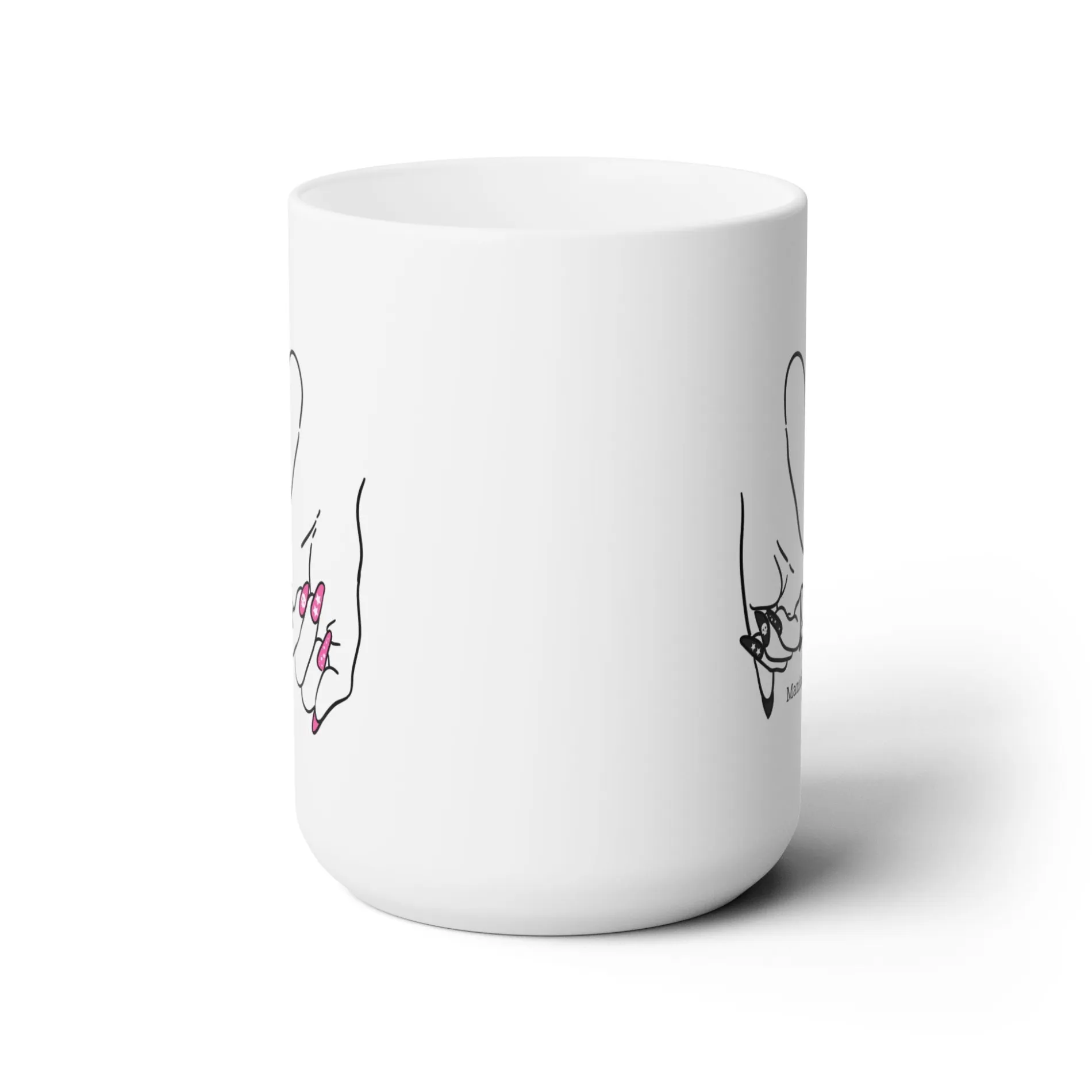 Nail Pals Ceramic Coffee Mug 15oz